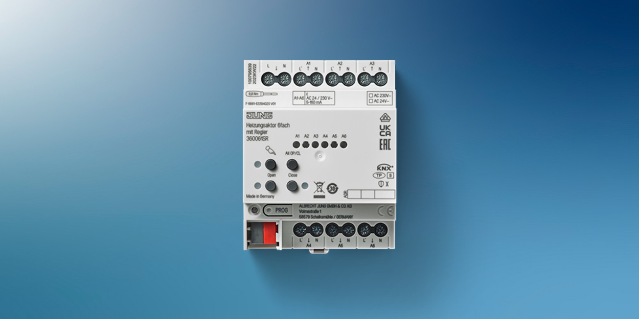 KNX Heizungsaktor 6-fach bei Elektrodienst Richter in Reichertshofen