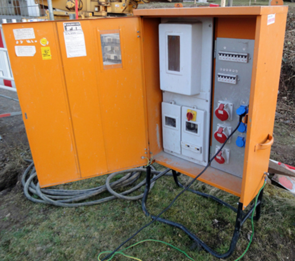 Baustromkasten bei Elektrodienst Richter in Reichertshofen